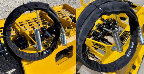 skid steer hose saver|hydraulic hose holder for implements.